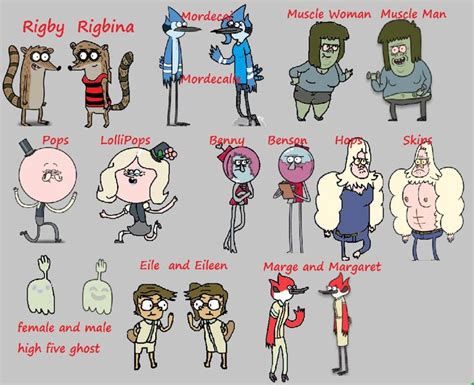 regular show characters